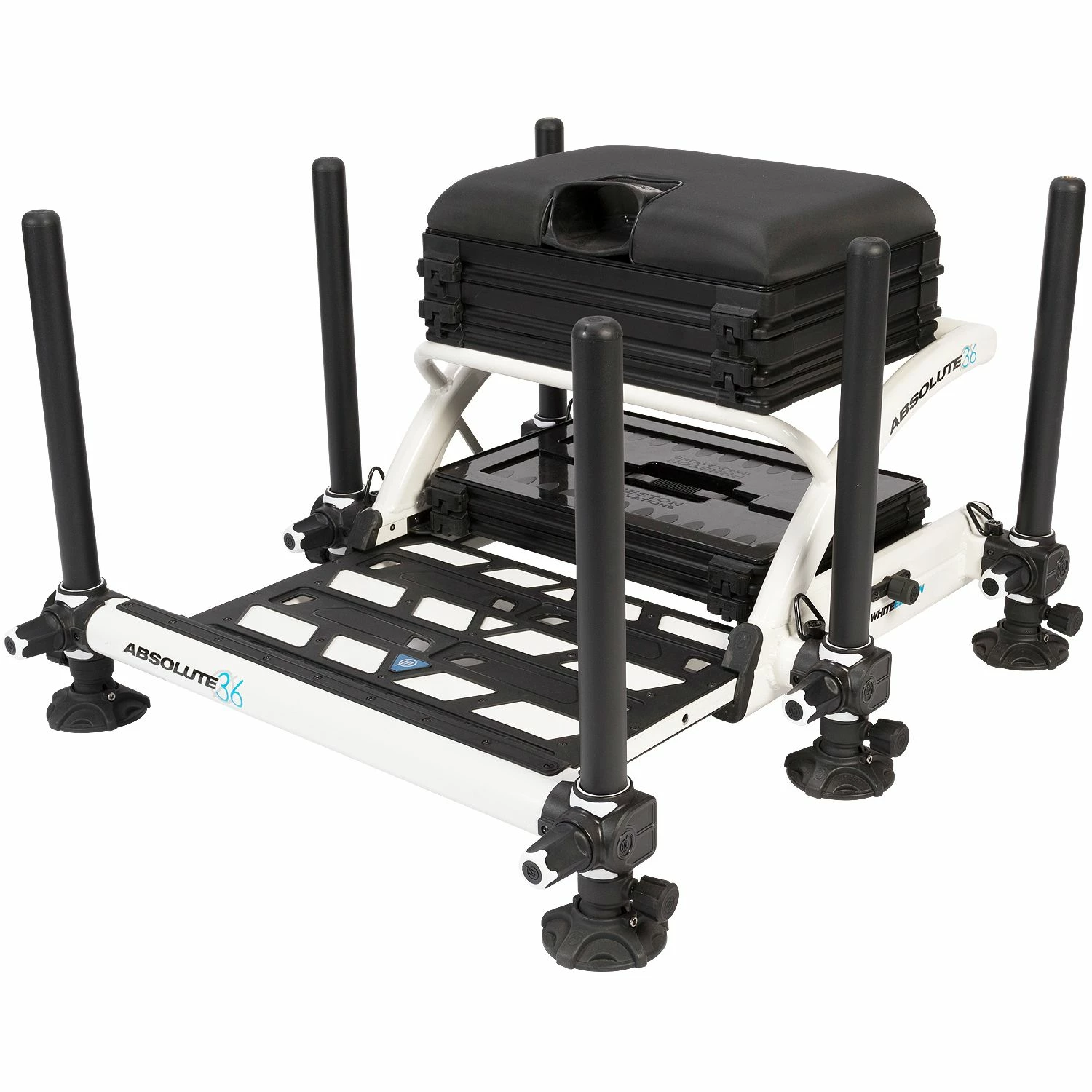 Preston Absolute 36 White Edition Seatbox Seat Boxes 1 Preston Absolute 36 White Edition Seatbox Seat Boxes