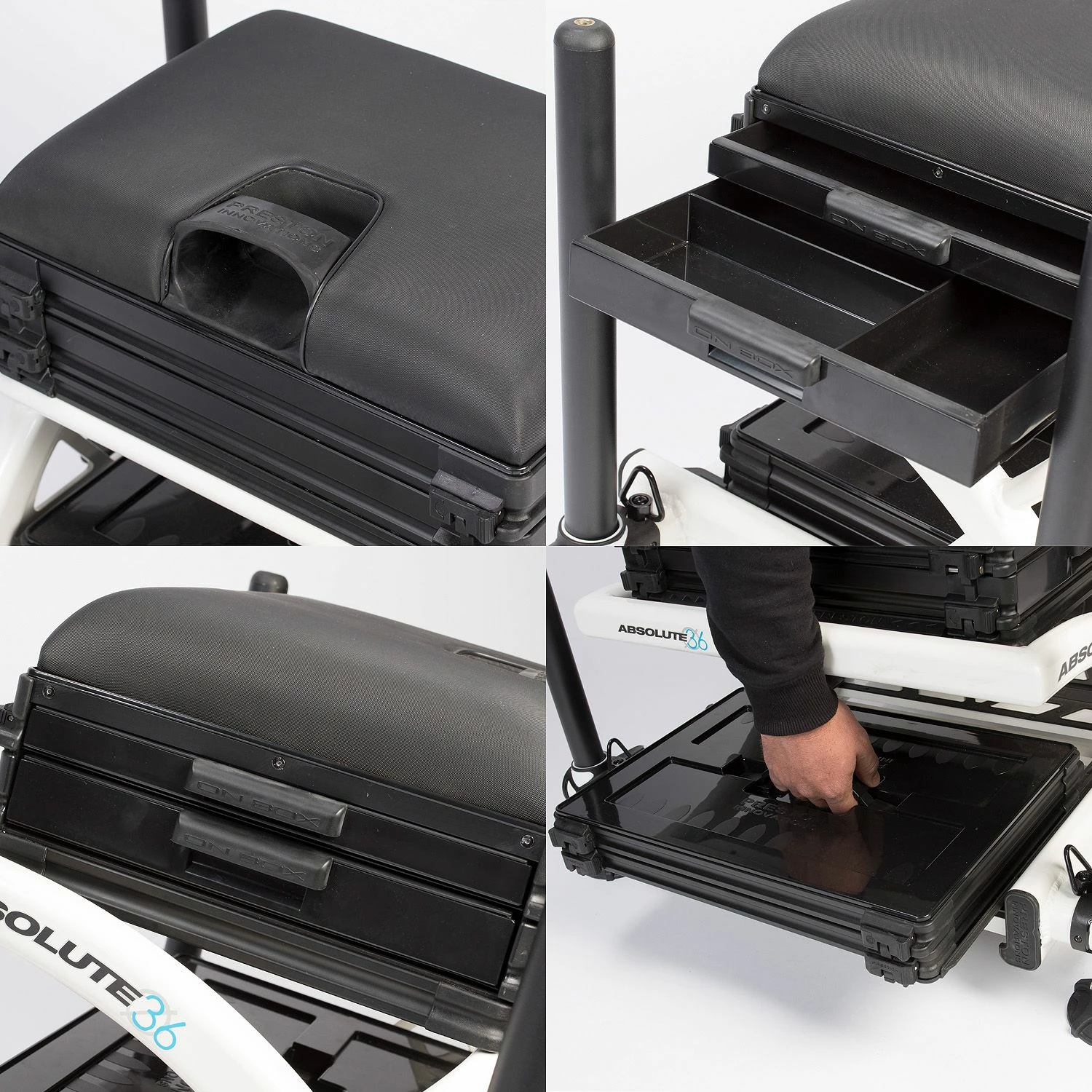 Preston Absolute 36 White Edition Seatbox Seat Boxes 7 Preston Absolute 36 White Edition Seatbox Seat Boxes - Image 7