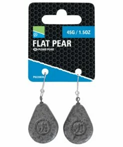 Preston Flat Pear Lead Terminal Tackle -Preston Outlet Store preston flat pear lead