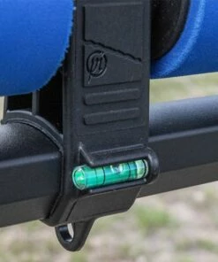 Preston Inception Flat Pole Roller XL Pole Support -Preston Outlet Store preston inception flat roller close up spirit level 1