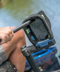 Preston Pole Safe Sock Pole Support -Preston Outlet Store preston pole safe sock in use 1