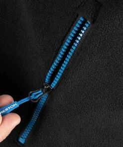 Preston Windproof Fleece Fishing Jackets Clothing -Preston Outlet Store preston windproof fleece jacket close up zip opening